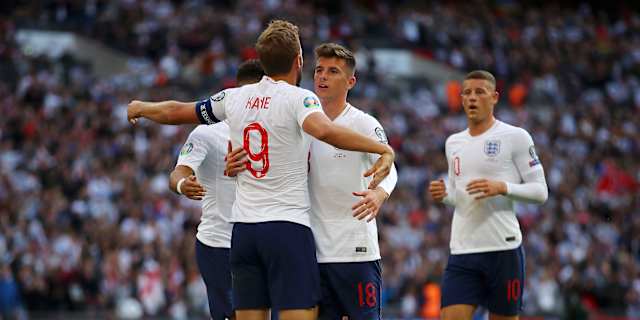 Internationals Mason Mount Makes England Debut In Big Win Official Site Chelsea Football Club