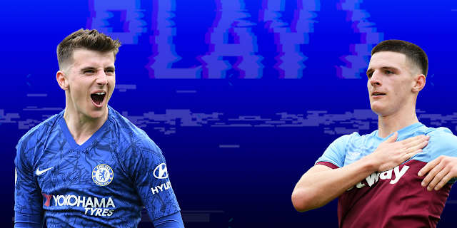 Watch Mason Mount Take On Declan Rice In Chelsea Vs West Ham Fifa Match Official Site Chelsea Football Club