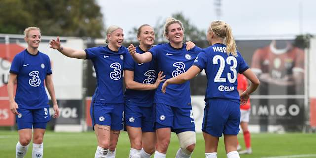 Two Chelsea Women stars in UEFA best team | Official Site | Chelsea