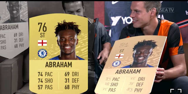 Abraham Demands Improvements To Fifa 20 Rating To Match Stellar Form Official Site Chelsea Football Club