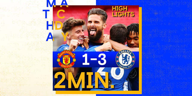 Manchester United 1 3 Chelsea N Fa Cup Highlights Official Site Chelsea Football Club