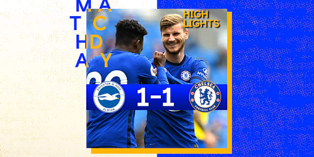 Timo Werner S First Chelsea Goal Brighton 1 1 Chelsea Pre Season Friendly Highlights Official Site Chelsea Football Club