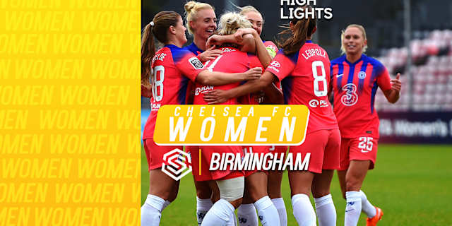 Birmingham Women 0-1 Chelsea FC Women | WSL Highlights ...