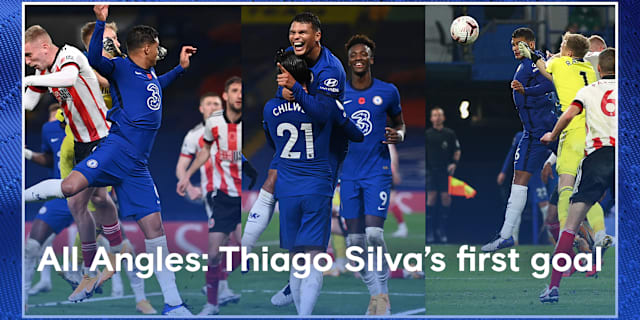 All Angles Thiago Silva S First Chelsea Goal Official Site Chelsea Football Club