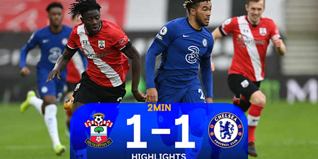 Southampton 1 1 Chelsea Premier League Highlights Official Site Chelsea Football Club