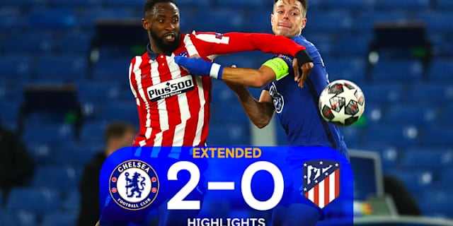 Extended Chelsea 2 0 Atletico Madrid H Champions League Highlights Official Site Chelsea Football Club