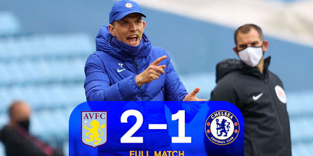 Full Match Aston Villa 2 1 Chelsea A Premier League Official Site Chelsea Football Club