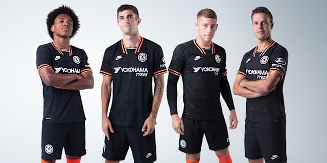 chelsea away kit black