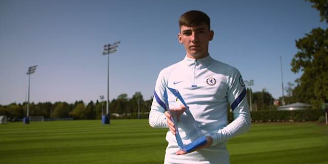 Billy Gilmour awarded Academy Player of Year trophy for ...
