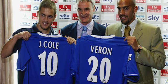 joe cole chelsea jersey