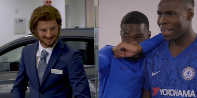 Mason Mount Erin Cuthbert Go Undercover As Hyundai Car Sales Staff Official Site Chelsea Football Club