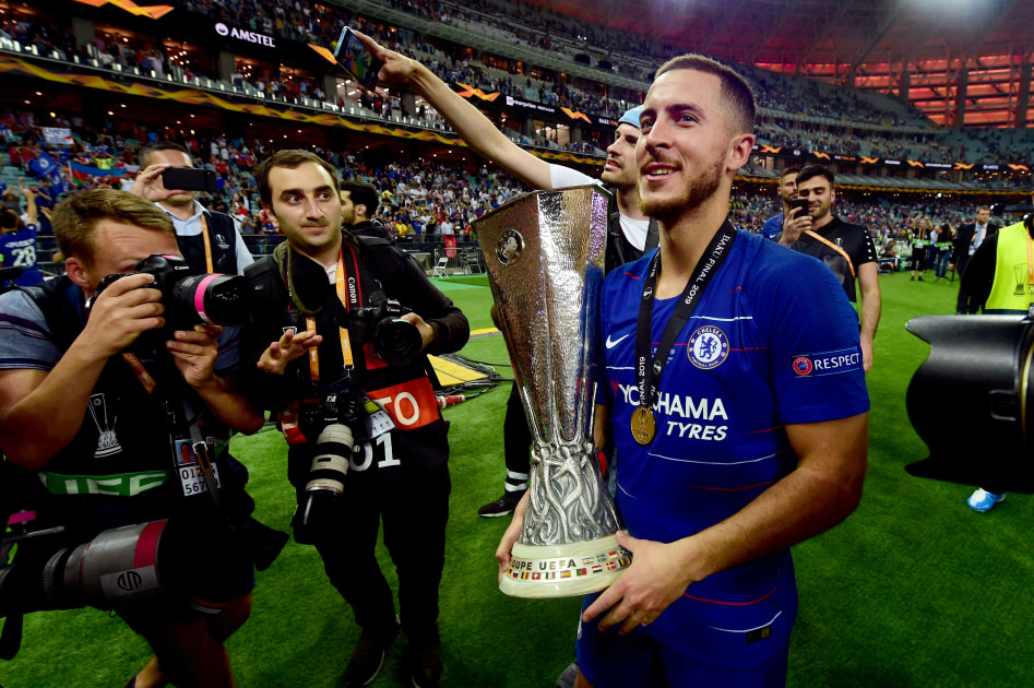 Eden Hazard voted top player in last season's Europa League | News |  Official Site | Chelsea Football Club