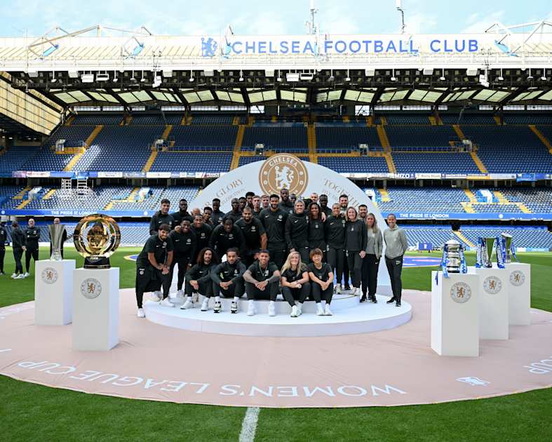 Chelsea players celebrate 2024/25 success with special event at ...