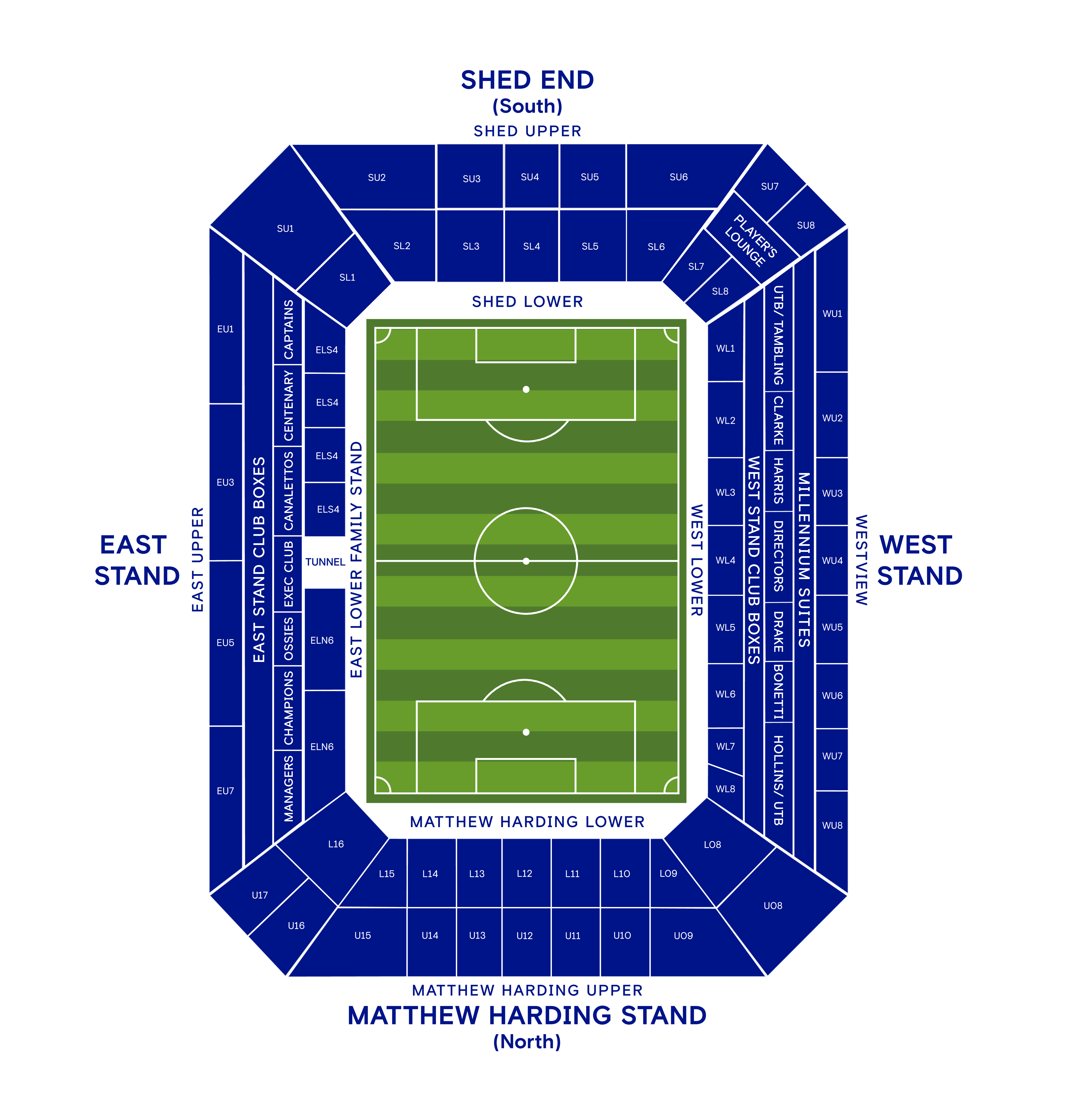 Seating Plan | Official Site | Chelsea Football Club