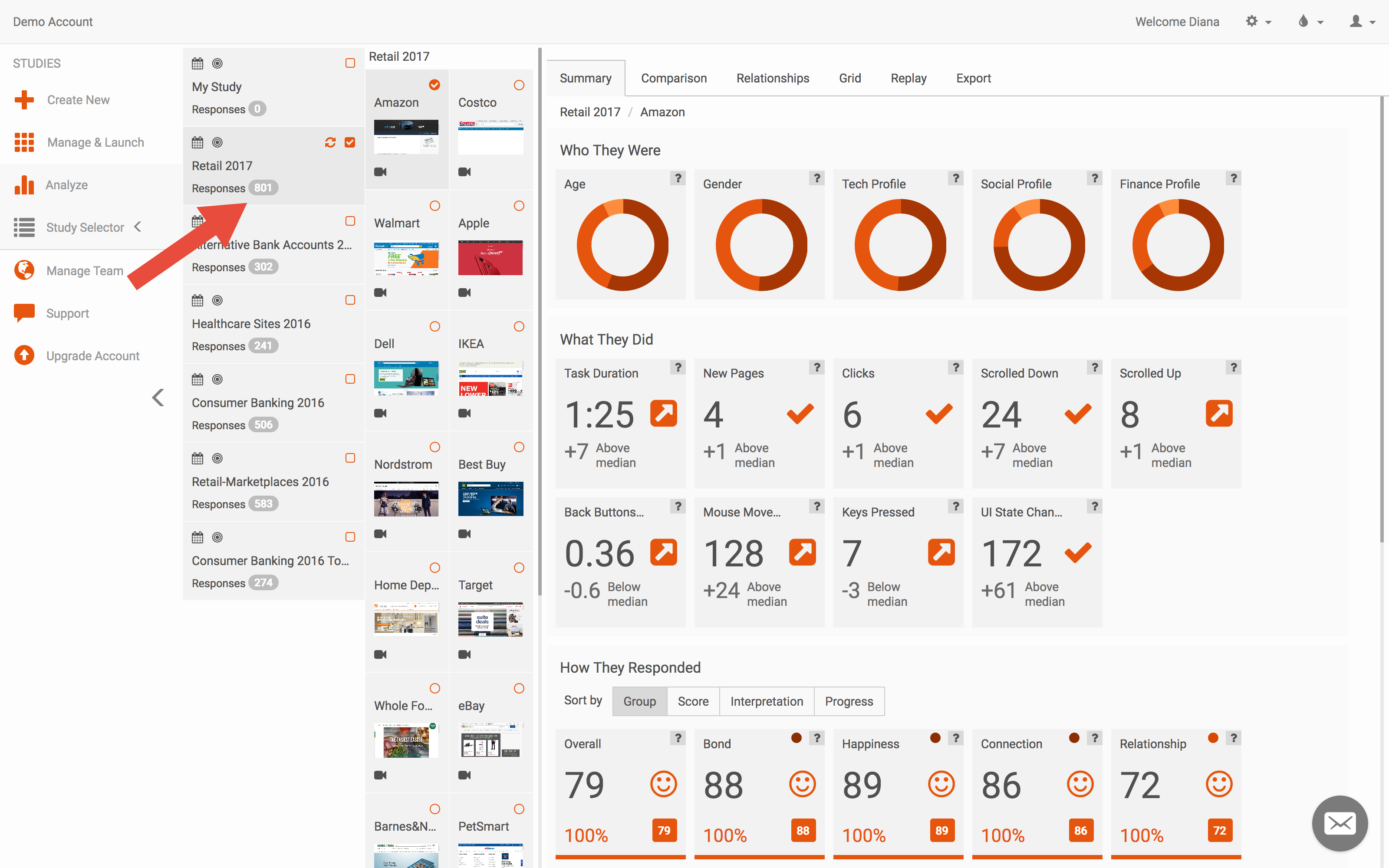 SoundingBox Response Count