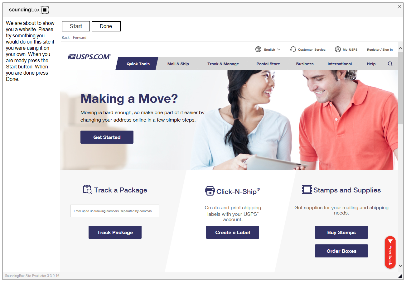 Desktop Participant Exprience