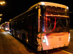 В Череповец приехали 16 новых автобусов