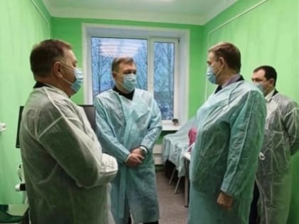 Игорь Даценко: «Работа по устранению замечаний подрядчиком по капремонту Никольской ЦРБ продолжается»