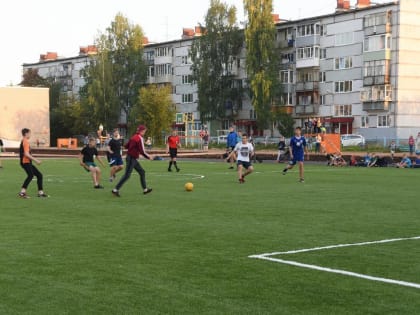 Новый стадион у школы № 25 открыли в Вологде