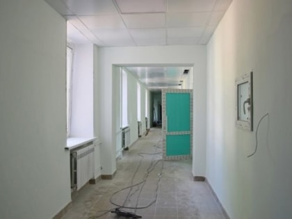 70 лет истории: на Данилова заканчивают ремонт 1-го инфекционного корпуса облбольницы