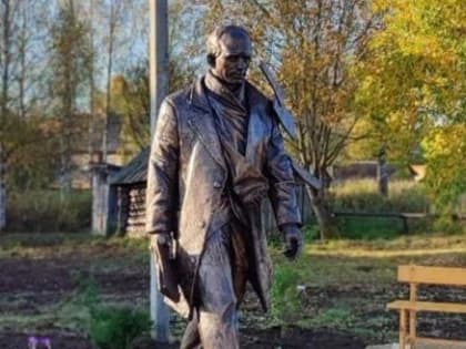 Новый памятник Николаю Рубцову открыт в его родном селе Никольском
