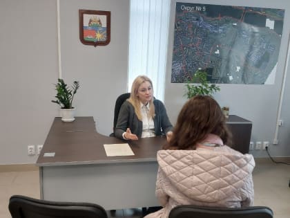 Людмила Гусева на личном приеме разъяснила вопросы организации субботника