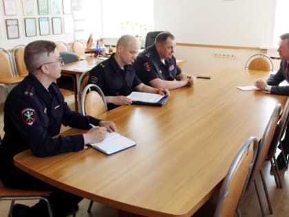 Глава округа и начальник УВД региона обсудили вопросы взаимодействия