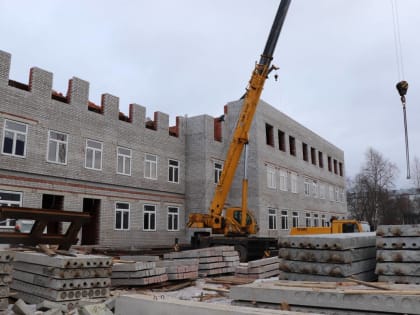 Новая школа в Соколе будет сдана в срок