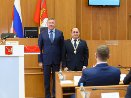 Церемония инаугурации Главы города состоялась в Вологде