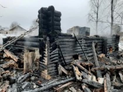 На пепелище в деревне Тарногского района нашли дву тела