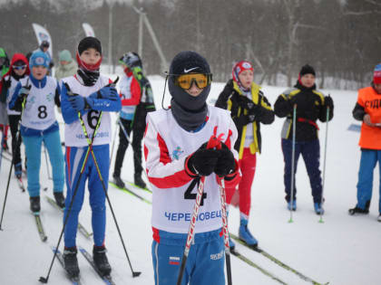 В Череповце почти 200 лыжников стали участниками городского чемпионата
