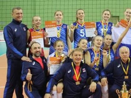 Вологжанки в составе сборной России стали победителями чемпионата EEVZA по волейболу
