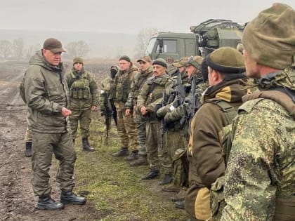 Губернатор области встретился с вологжанами в зоне СВО