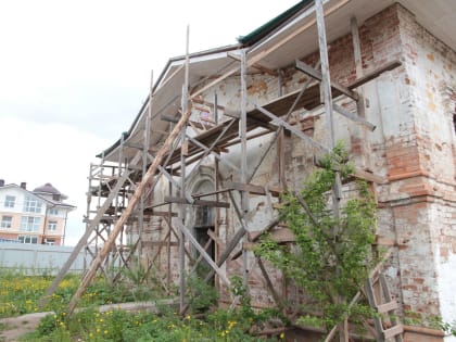 Георгиевская церковь на Наволоке побелеет за лето