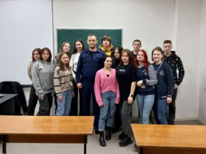 Руководитель следственного отдела по г. Череповец принял участие в занятиях по профориентации студентов-юристов