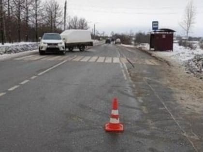 На Вологодчине водитель иномарки сбил школьницу