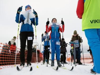 Школьники региона участвуют в областном этапе Всероссийских соревнований по спортивному ориентированию на лыжах