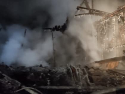 Два обгоревших тела нашли на пепелище