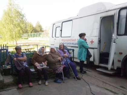 Жители Вологодского округа могут воспользоваться услугами мобильного медицинского комплекса
