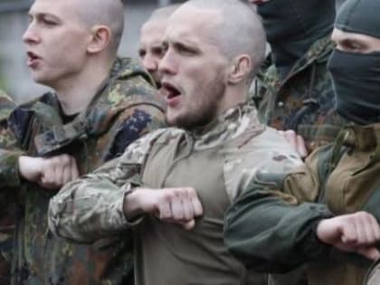 Вернувшиеся из плена националисты "Азова"* снова участвуют в боевых действиях на Украине