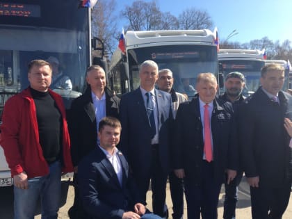 19 новых автобусов вышли на городские маршруты в Вологде