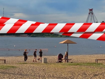 Купаться в Череповце пока нельзя
