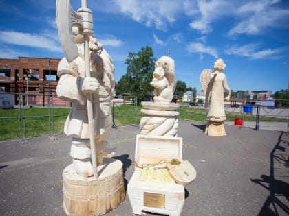 Череповчанам предложили придумать тему фестиваля деревянных скульптур
