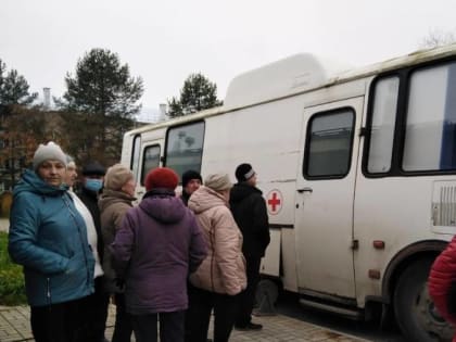 Выезд мобильного передвижного комплекса 17 октября 2023г