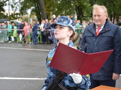 Первокурсники ВИПЭ ФСИН России приняли присягу в Вологде