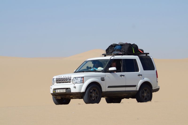 Driving Namibia