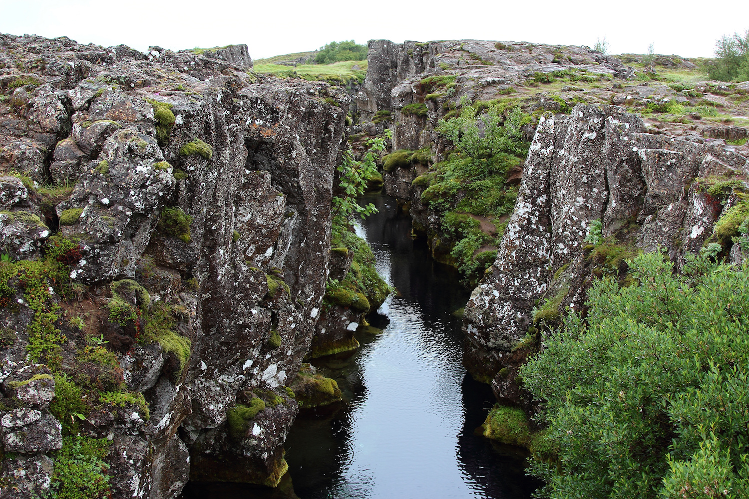 Silfra-Spalte, Island