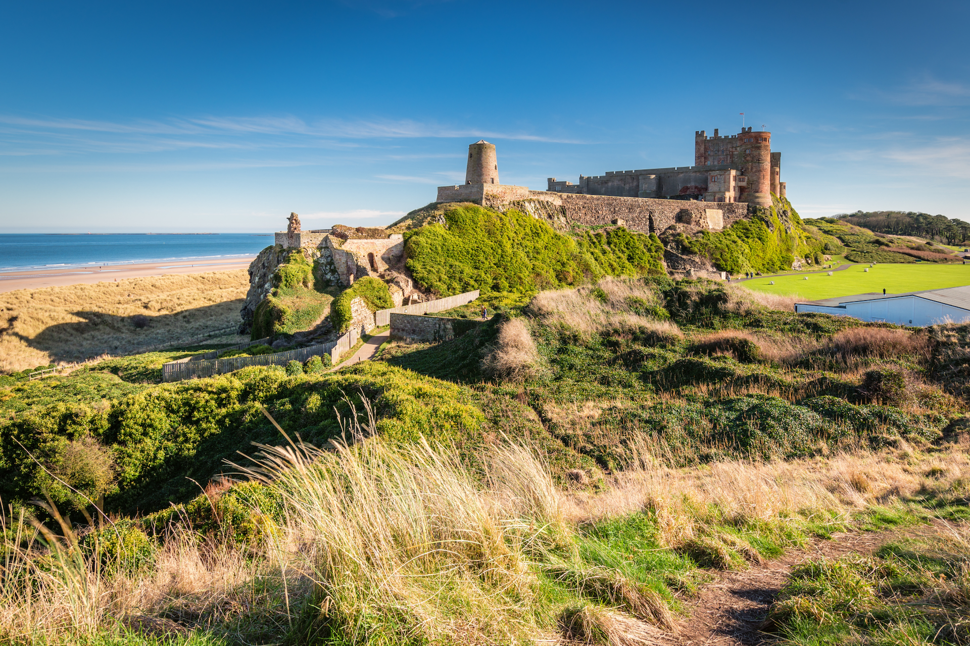 Bamburg Castle in England