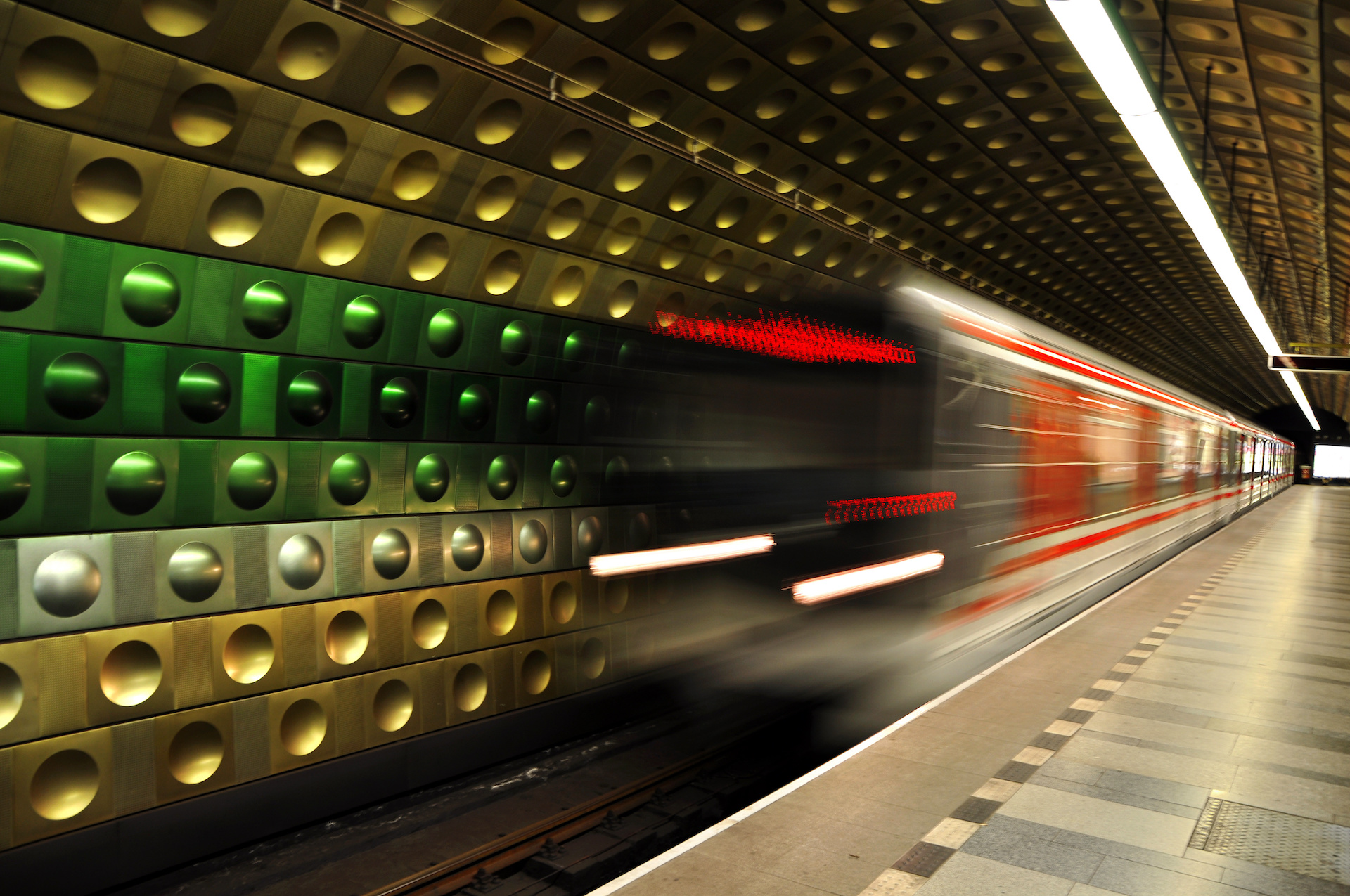 U-Bahn-Station in Prag