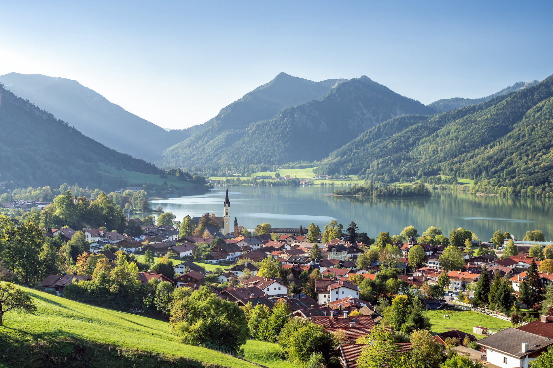 Schliersee, Bayern, Deutschland